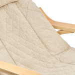 Массажное кресло-качалка Senzo Amaya Grey/Beige