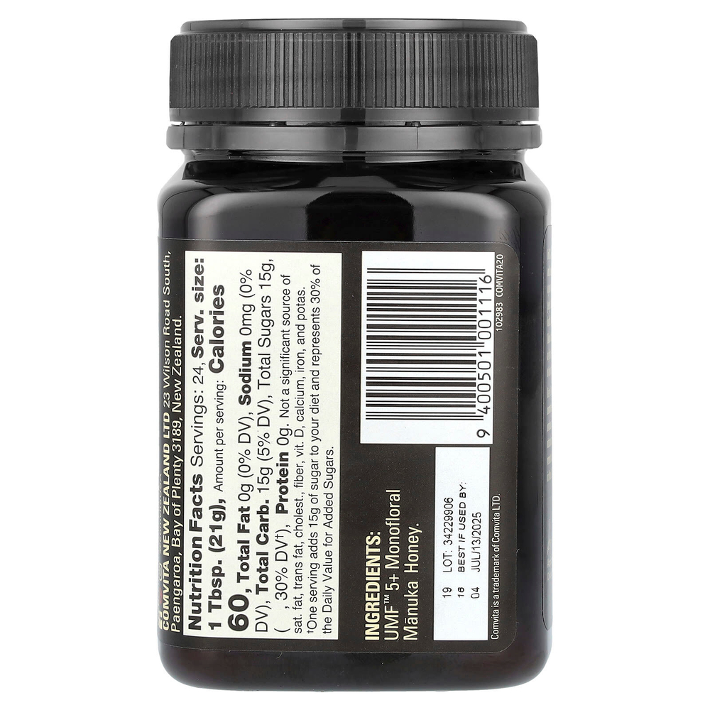 Comvita, Мед манука, UMF 5+, MGO 83+, 500 г (17,6 унции)