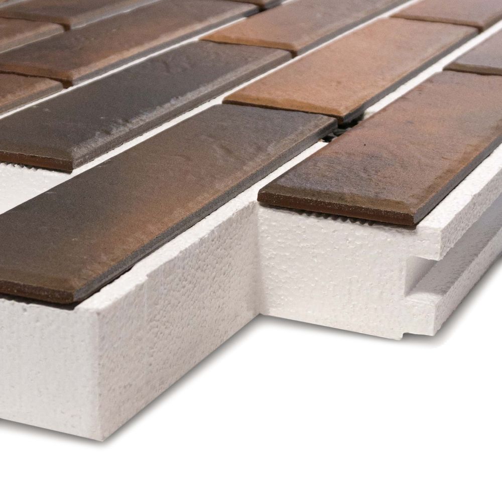 Термопанель ППС Cerrad Retro Brick Chili - 1020х455 мм