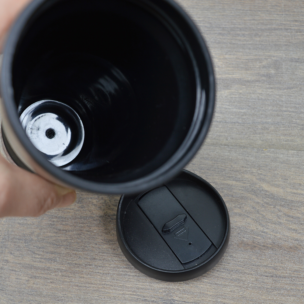 Термокружка 450мл "Fancy", цветной корпус