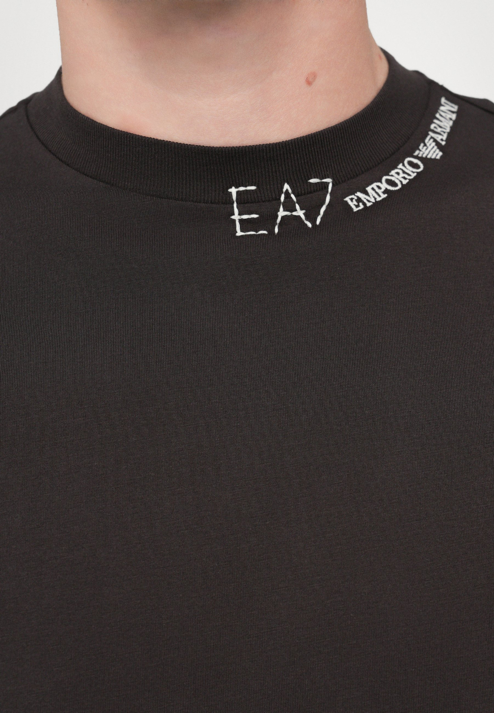 EA7 Emporio Armani UNISEX - Базовая футболка - Коричневый