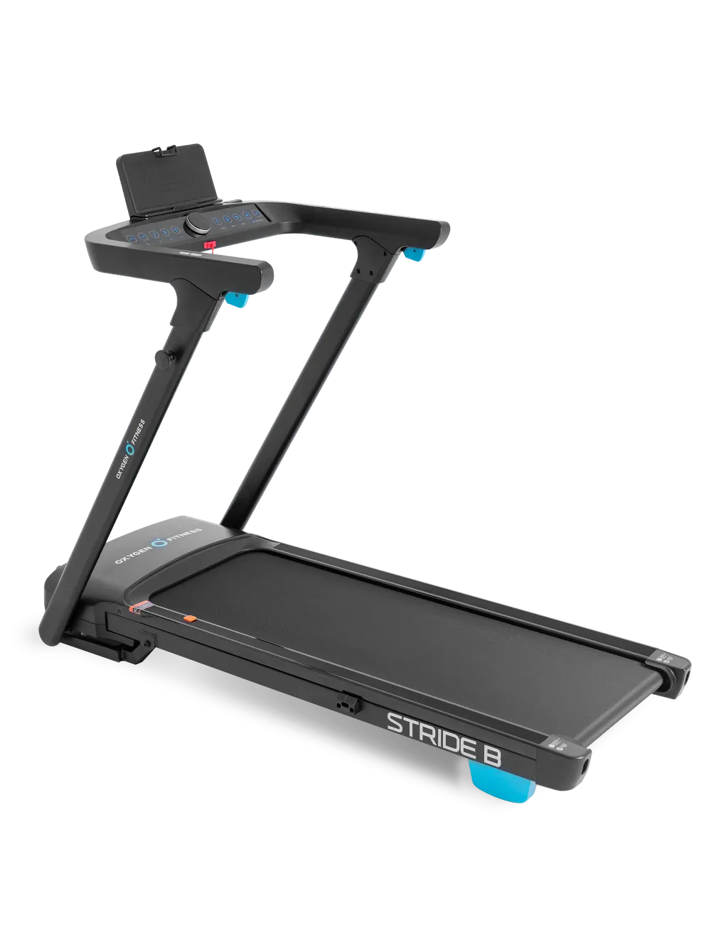 Беговая дорожка OXYGEN FITNESS STRIDE (черный) домашняя