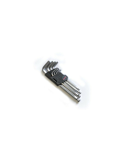 Набор шестигранников (1.5,2,2.5,3,4,5,6,8,10) WMC TOOLS WMC-5093LBWMC