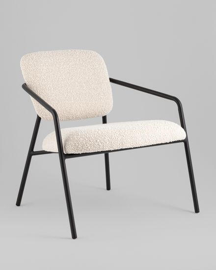 Кресло лаунж Rooney белый