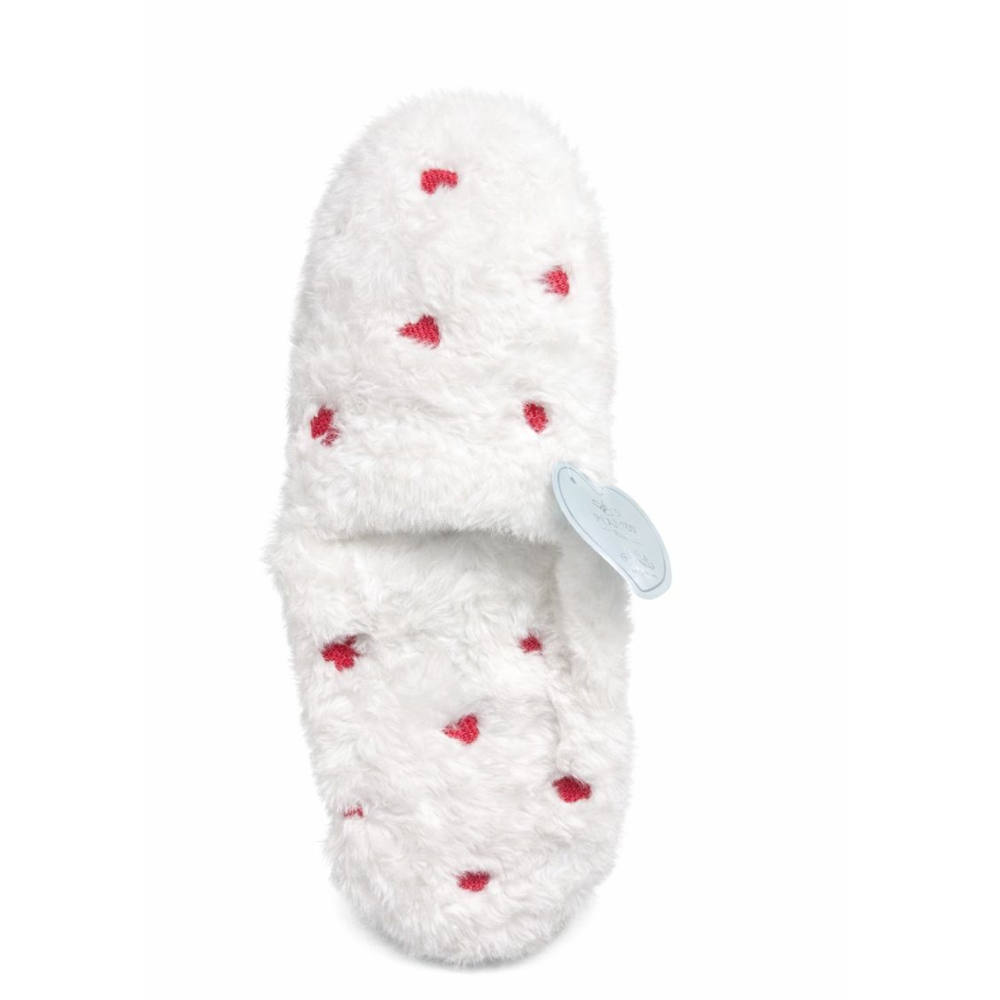 Тапочки домашние женские plaazzo мягкие сердечки 36-41 размера