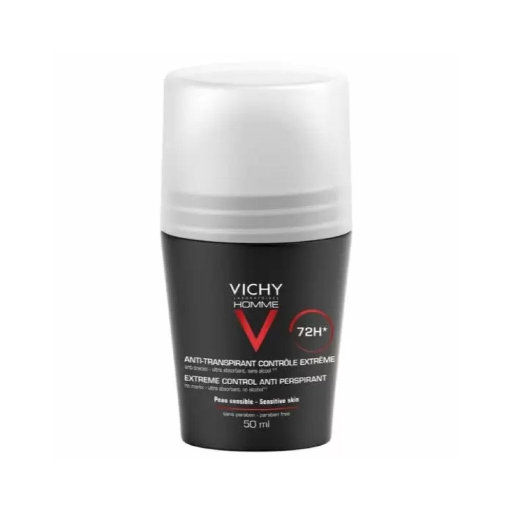 Vichy Homme Deodorant Мужской дезодорант-антиперспирант 72 ч., 50 мл