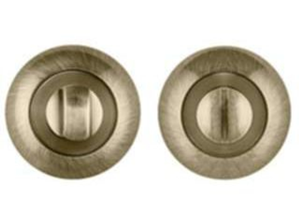 Завертка дверная ВК6 TL  ABG-6 зеленая бронза (кругл.)