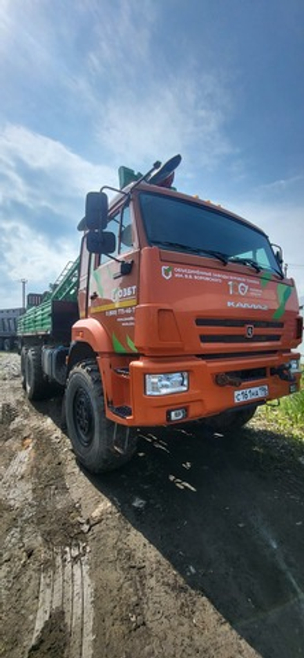 Завод буровых технологий 5071* на шасси КамАЗ 43118 6x6 Буровая установка 5071-0000010-02 (Дизельный