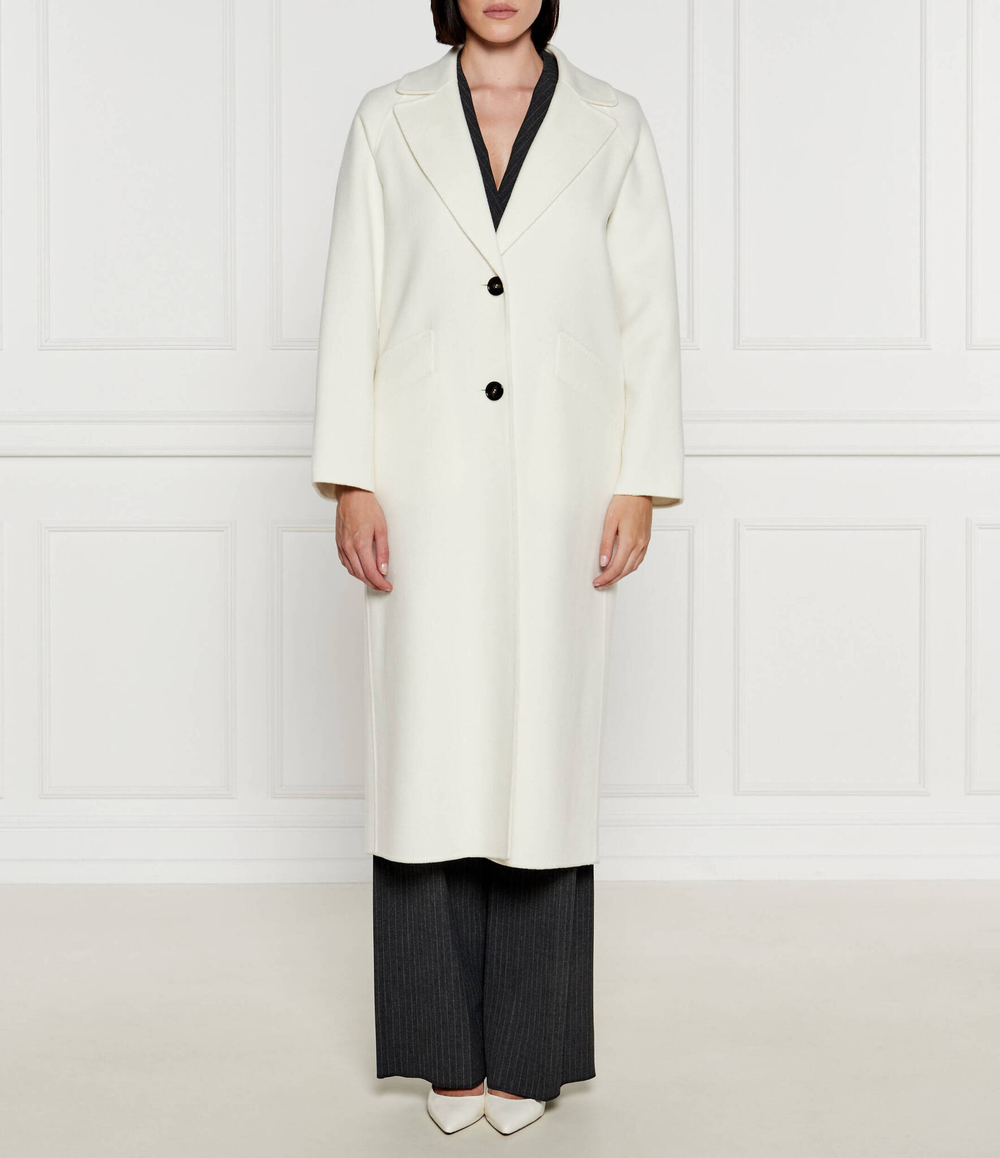 Хлопковое пальто Marc Cain - экрю(XC 11.09 W33)