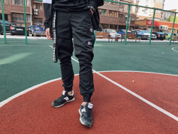 Джоггеры НПОГП Тактики 1 Черный рип-стоп