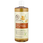 Dr. Jacobs Naturals, Чистое кастильское универсальное мыло на растительной основе, миндальное масло, 946 мл (32 унции)