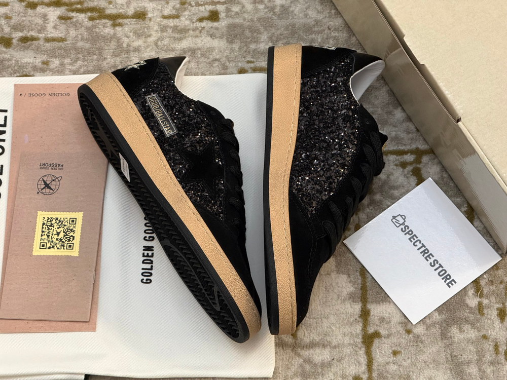 Ball Star Wmns Black Glitter