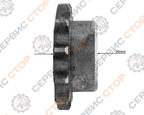 Звездочка цепная привода выгрузного бункера Z-12 Ф=35 мм ANNA-BOLKO