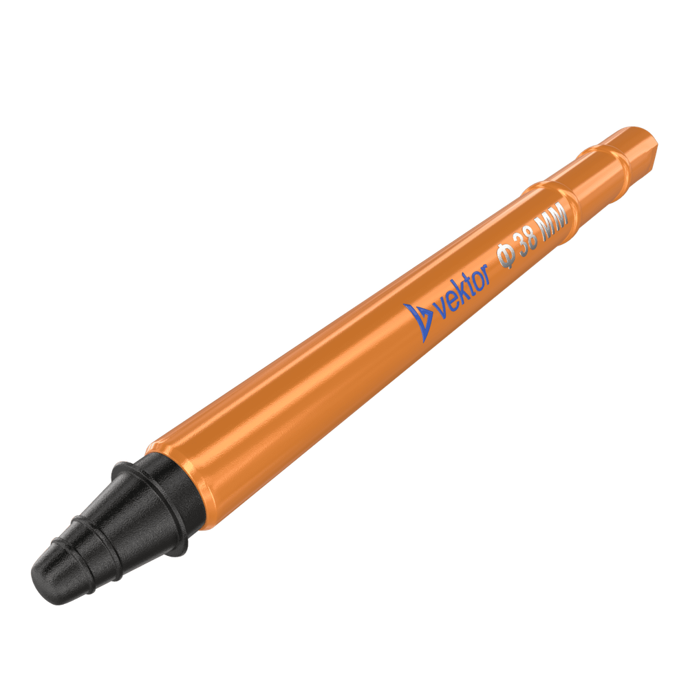 Наконечник для глубинного вибратора Vektor Ф 38 мм