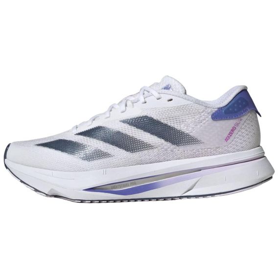 Adidas Adizero Sl2 Бежевые кроссовки Низкие Белые и синие Женские