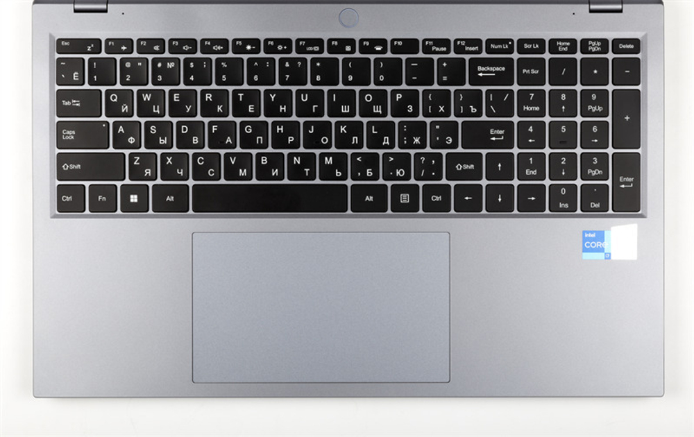 Ноутбук  Irbis 17NBP4504D 17.3 ", Core i5, 8 Гб RAM, 256 Гб SSD, Iris Xe Graphics, Серый