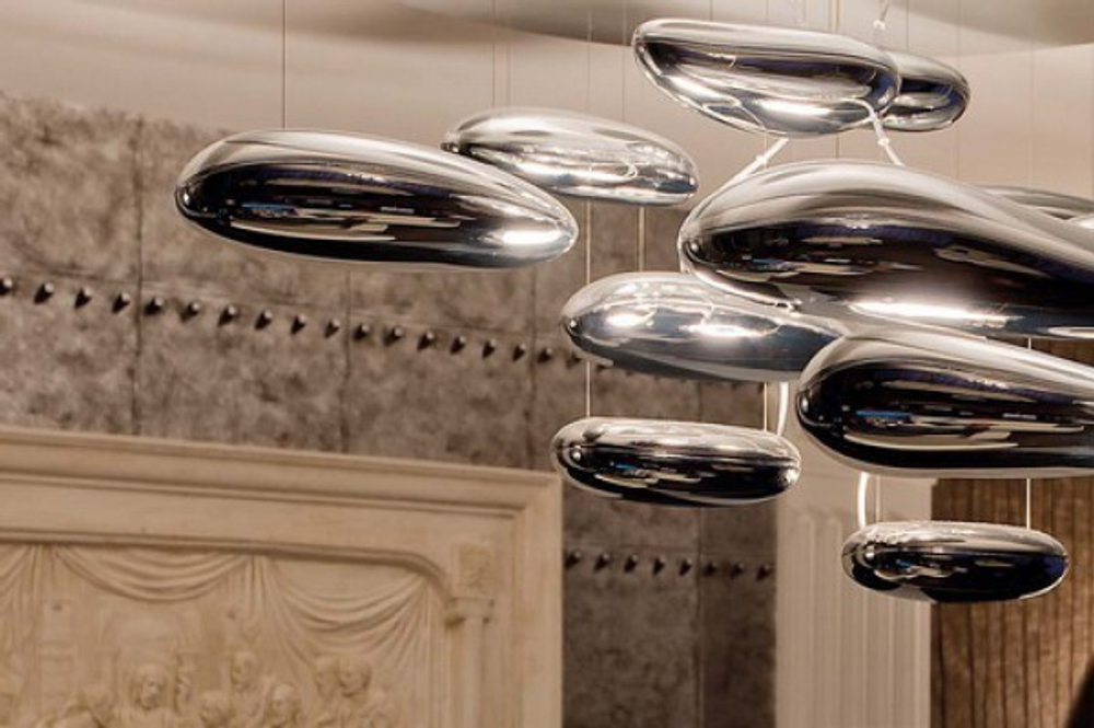 Подвесной дизайнерский светильник  Mercury by Artemide (8 плафонов)