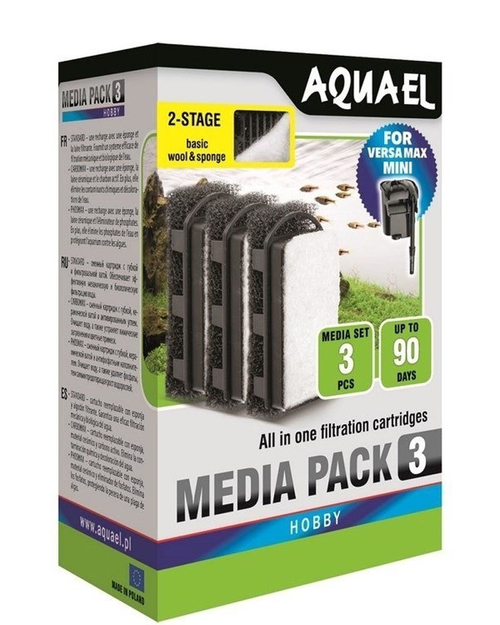 Картридж Aquael для VERSAMAX mini, губка+флазелин