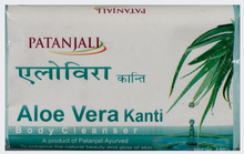Мыло травяное натуральное Patanjali Aloe vera kanti, 75 г