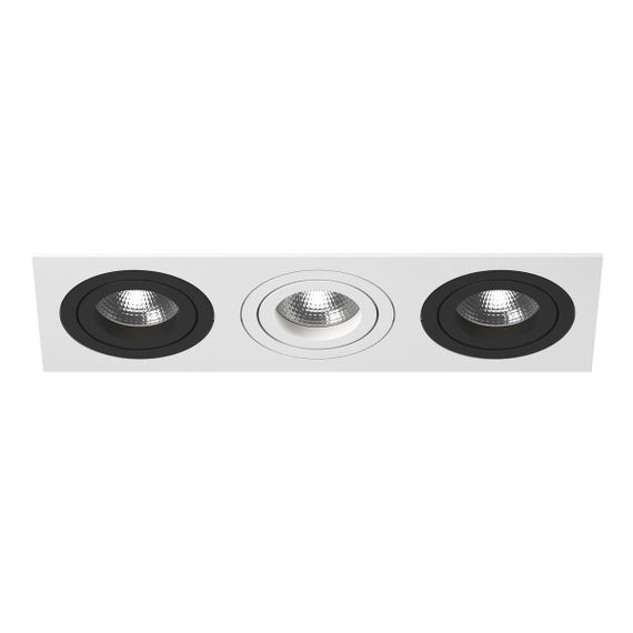 Комплект из светильника и рамки Lightstar Intero 16 (217536+217607+217606+217607) i536070607