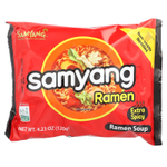 Samyang, Суп рамен, особый острый вкус, 4 упаковки по 120 г (4,23 унции)