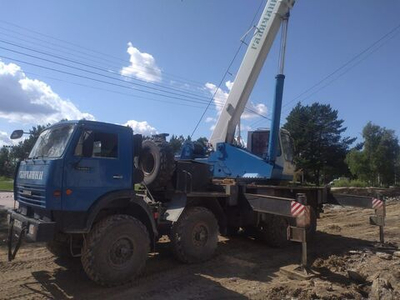 Услуги Автокрана 50 тонн