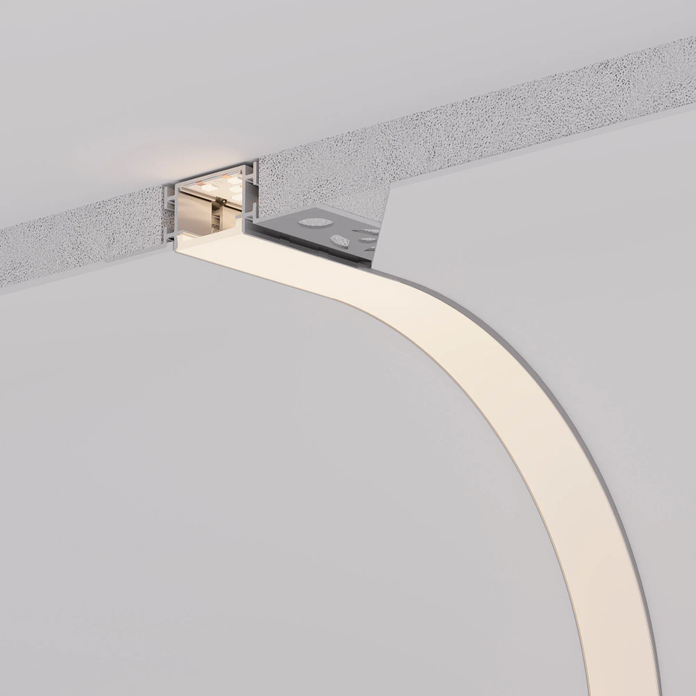 Профиль FANTOM-BENT-W23-TOP-2000 ANOD (Arlight, Алюминий) 040347(1)