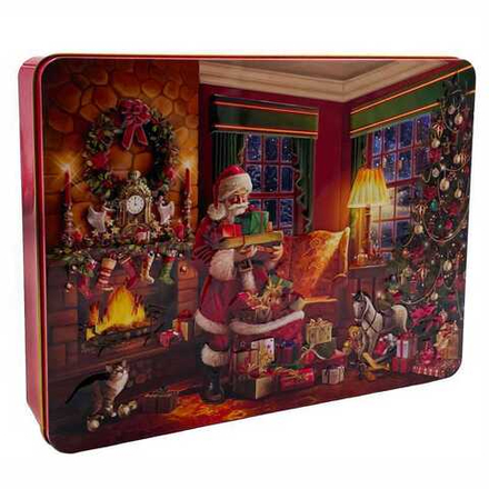 Ассорти бисквитного печенья "ARBELСO" (РОЖДЕСТВО) ж/б 420г