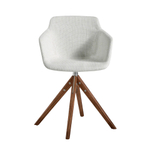 Поворотное офисное кресло Angel Cerda DC S084A /4059 орех