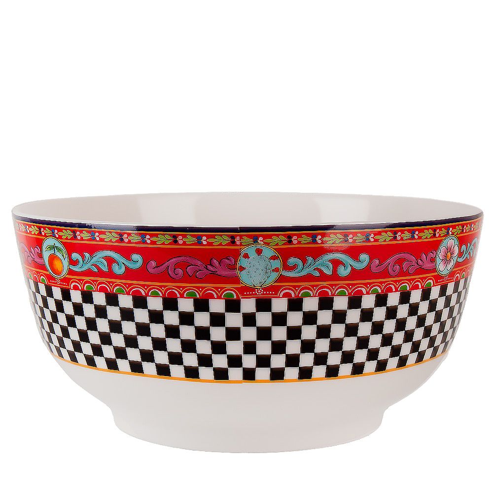 Салатник "Sicilia Limone" d= 20см (фарфор) (подарочная упаковка)