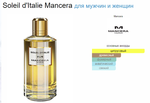 Mancera Soleil D'Italie 60ml (duty free парфюмерия)