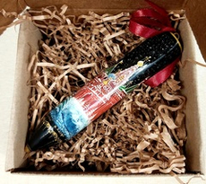 Ёлочная игрушка/сувенир "Карандаш с росписью Палех "Москва"