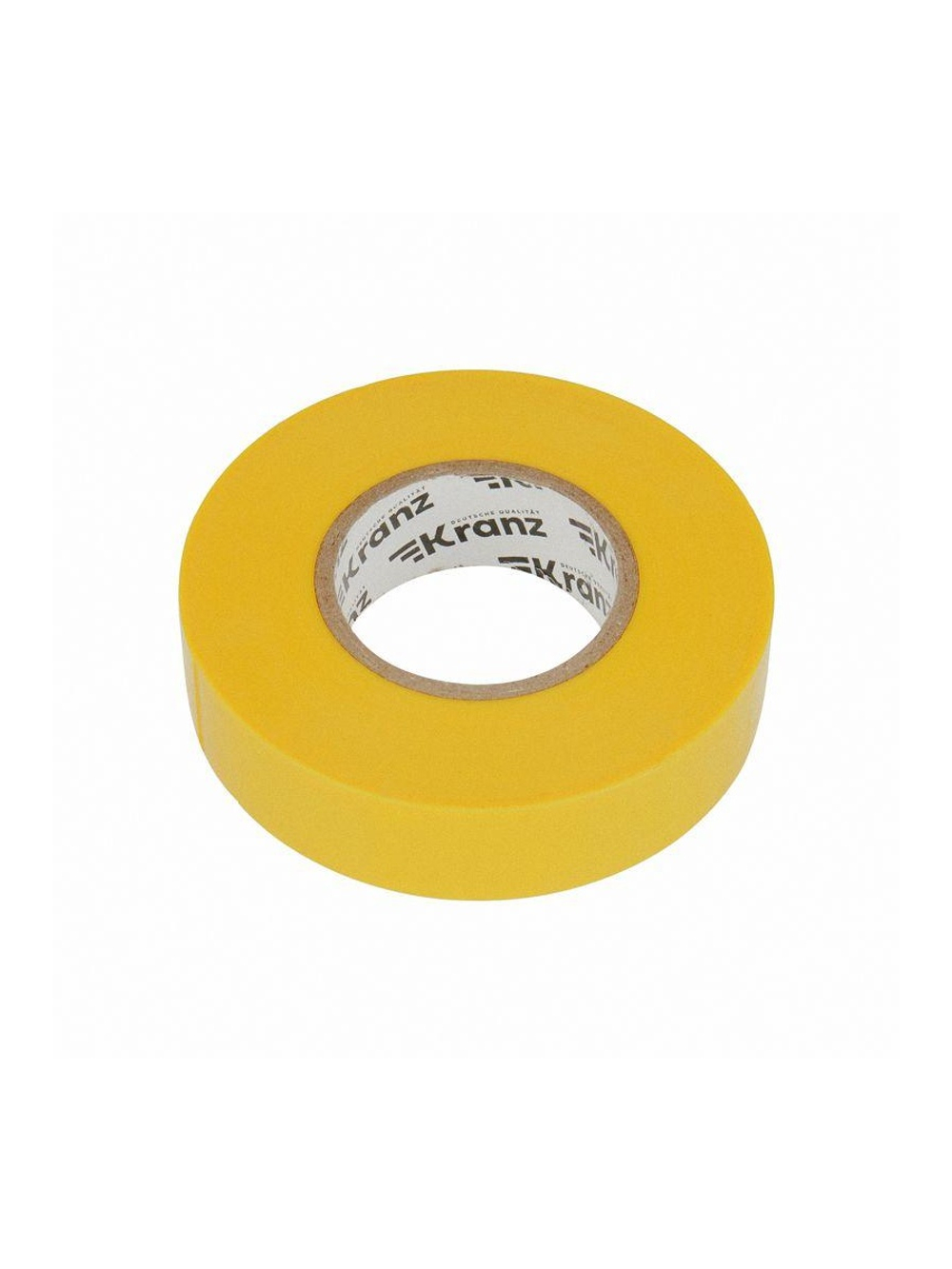 Изолента ПВХ профессиональная 0.18х19мм 20м желт. Kranz KR-09-2802