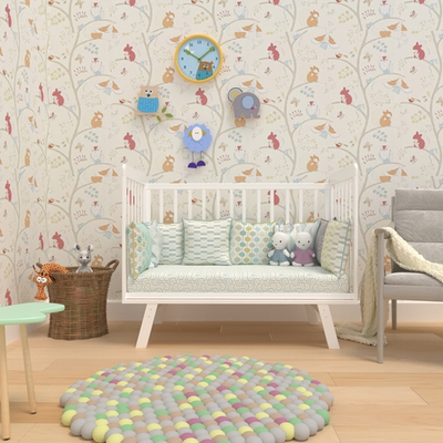 Кроватка Incanto Anniken на ножках, цвет белый