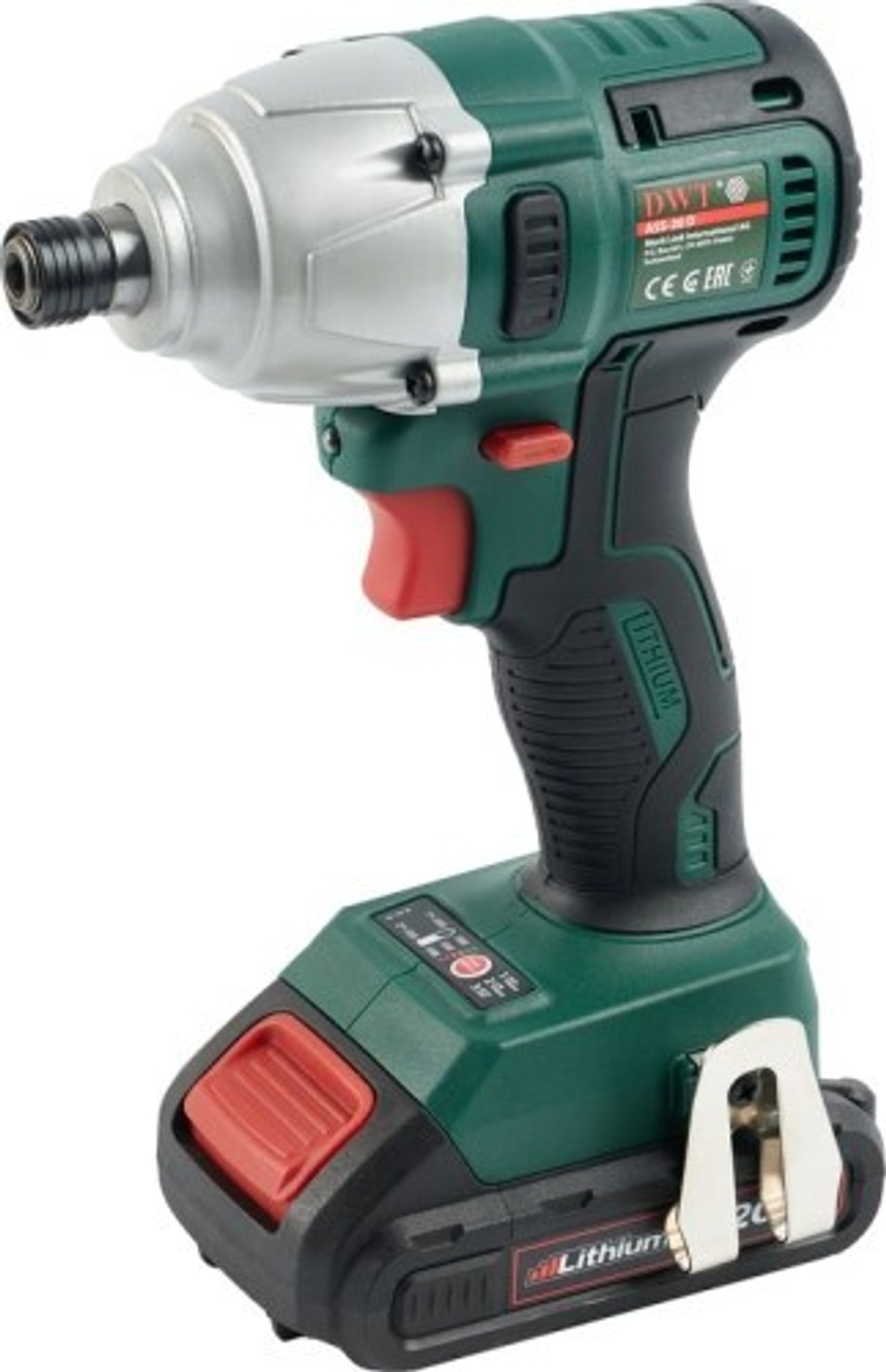 Дрель-шуруповерт аккумуляторная DWT ASS-20 D-2 BMC ударный 5.2.53