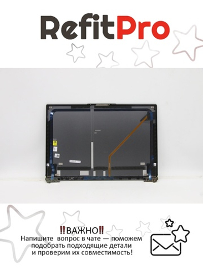 Крышка матрицы для нотбука Lenovo Legion 7-16ITHg6/Legion 7-16ACHg6, с петлями, цвет черный (5CB1C17300), оригинал