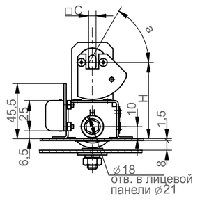 Механизм приводной  МП-131-20/25-68-6/1