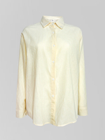 Рубашка YML 807-6 удлиненная сзади в полоску с майкой в комплекте