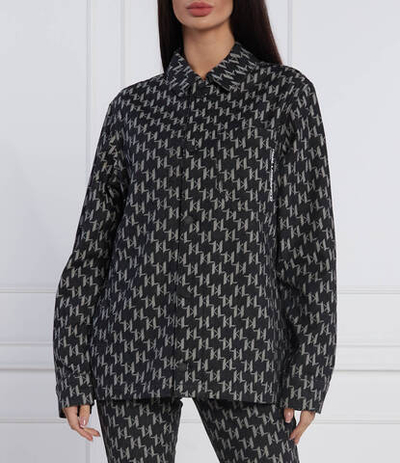 рубашка Karl Lagerfeld - черный(226W1481)