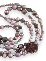 10124031 Колье Роман с камнем - Розалия