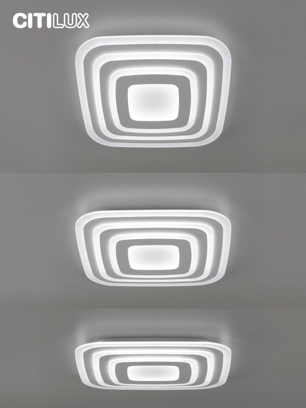 Citilux Триест Смарт CL737A080E RGB Умная люстра