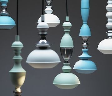 Benben Lamp Collection   by Jacco Marris ( blue )