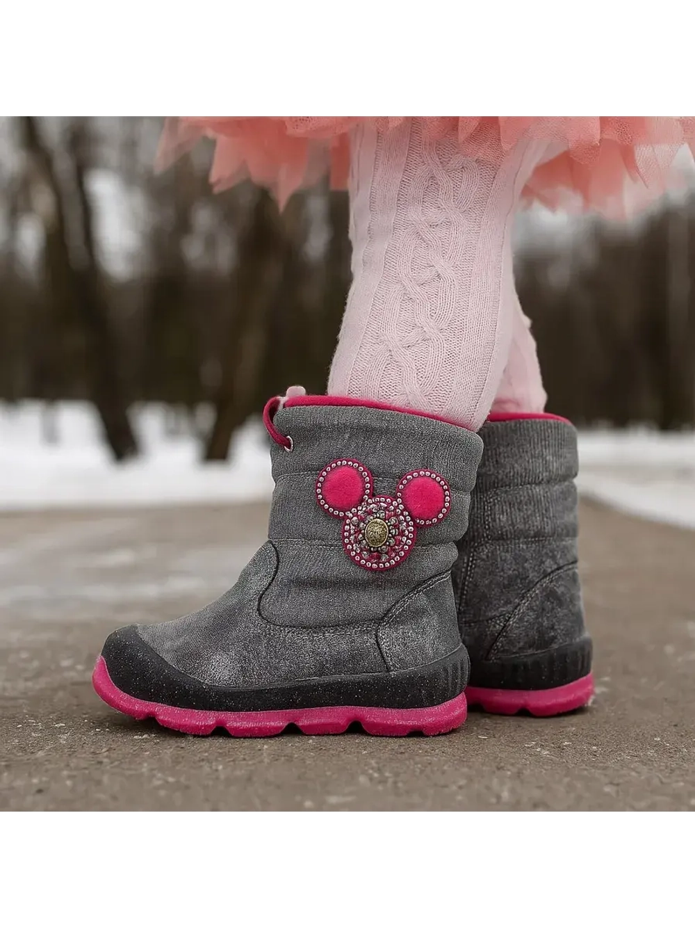 Ботинки зимние для девочки