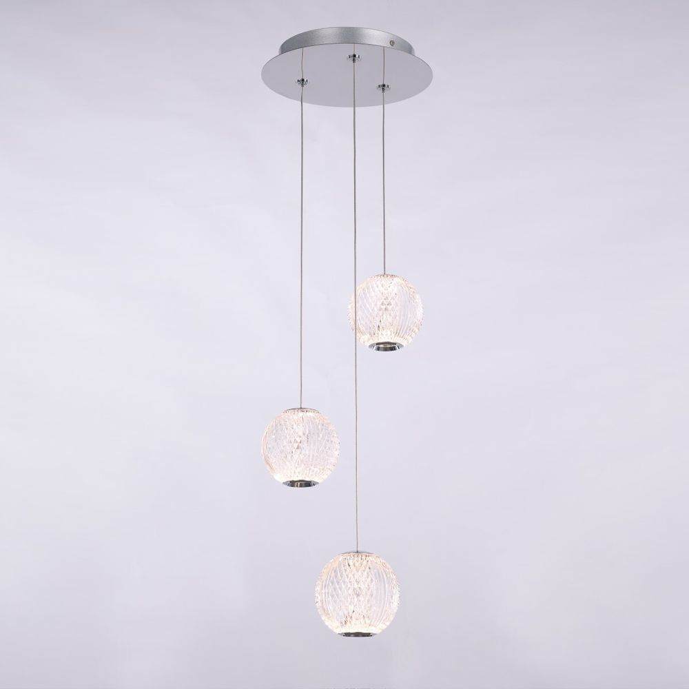 Подвесной светильник MD20001012-3A chrome