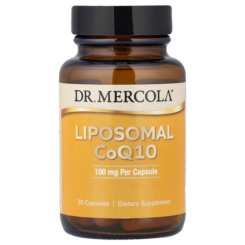 Dr. Mercola, липосомальный коэнзим Q10, 100 мг, 30 капсул