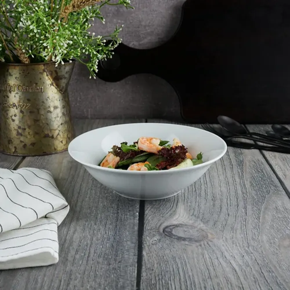 Салатник 800 мл d 20 см h5,8 см белый фарфор Glory Eco P.L. Proff Cuisine [4]