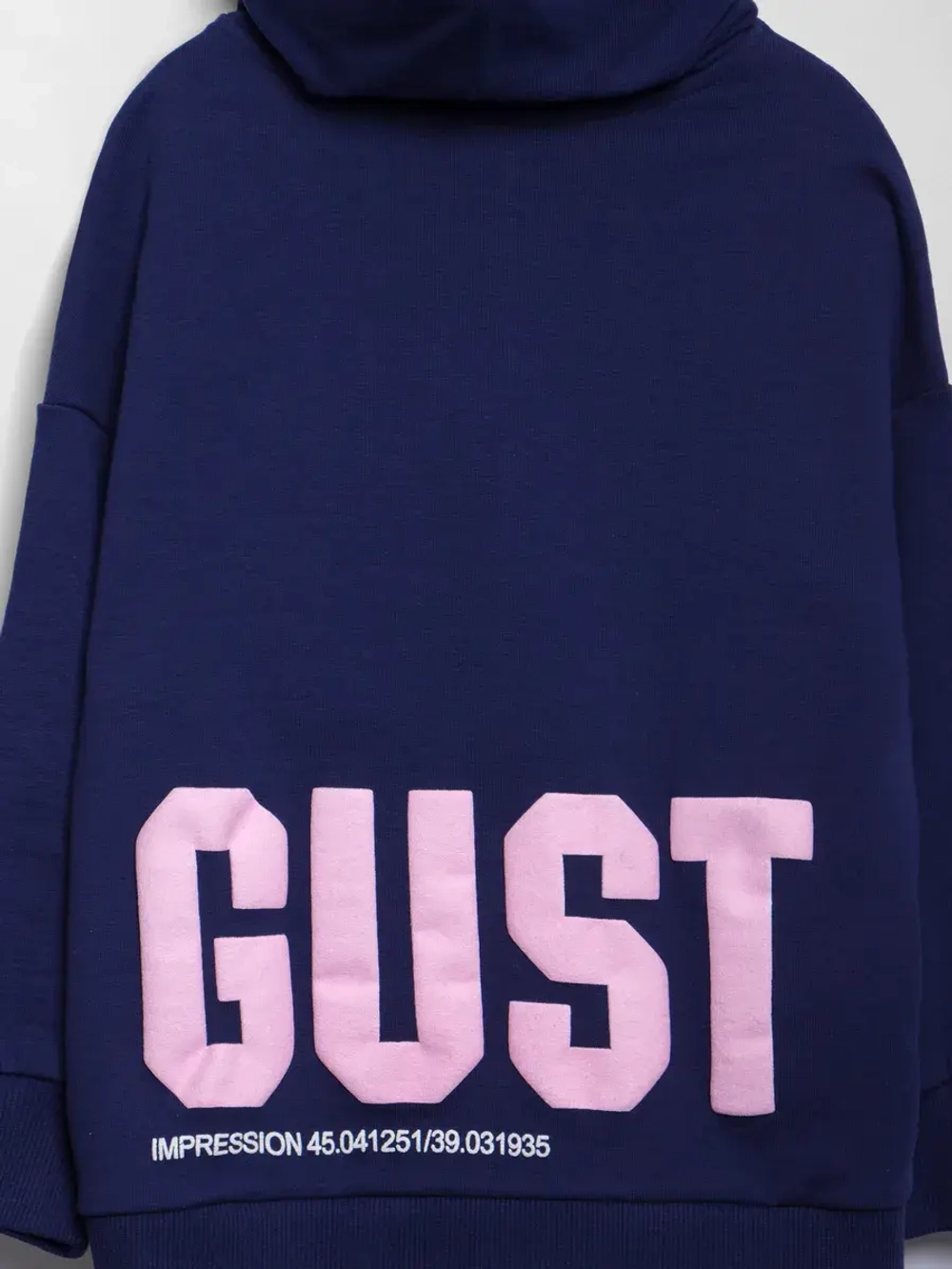 Костюм для девочки, толстовка и леггинсы, синий