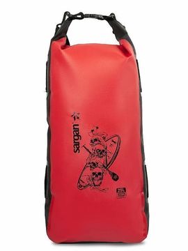 Гермо-мешок-рюкзак Sargan Скелетон Супер-Сап 25 л красный