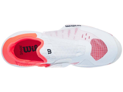 Женские Кроссовки теннисные Wilson Kaos Mirage W - white/fiery coral/s.sea