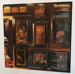 Винтажная виниловая пластинка LP ABBA The Visitors (Germany 1981)